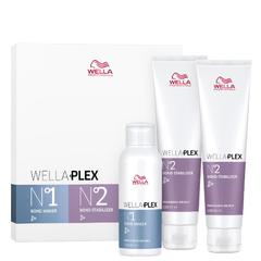 Wella WELLAPLEX TRAVEL KIT No1 & 2X No2, 3.38 oz each