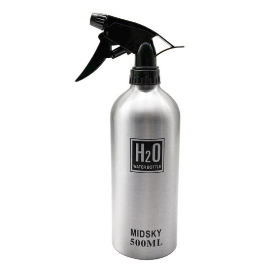 Midsky Aluminium Spray Bottle Silver - WAHairSuppliers