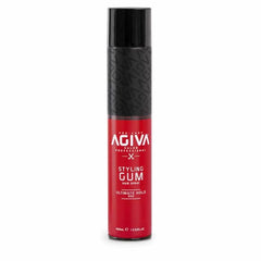 Agiva Styling Gum Hair Spray Ultimate Hold 400ml - Red