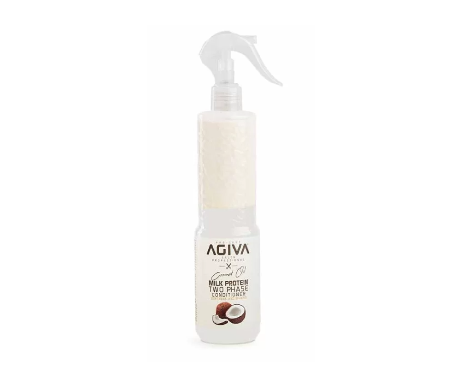 Agiva Two Phase Hair Conditioner Milk Protein Coconut 400ml WA HAIR