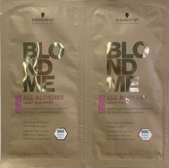 Schwarzkopf Testers Blond Me All Blondes Light Shampoo + Mask 12ml