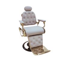 Barber Chair Model: B-9255 (Apricot & Gold)