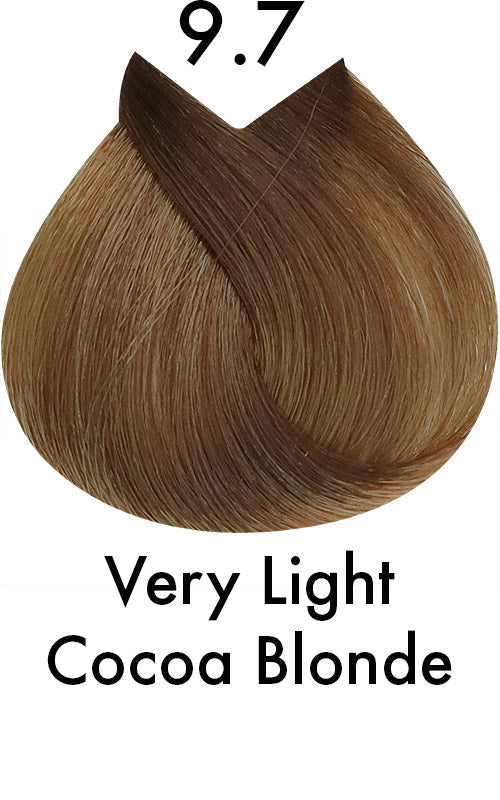 Color US Permanent Hair Colour 9.7 Very Light Cocoa Blonde 120ml - WAHairSuppliers