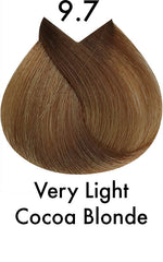 Color US Permanent Hair Colour 9.7 Very Light Cocoa Blonde 120ml