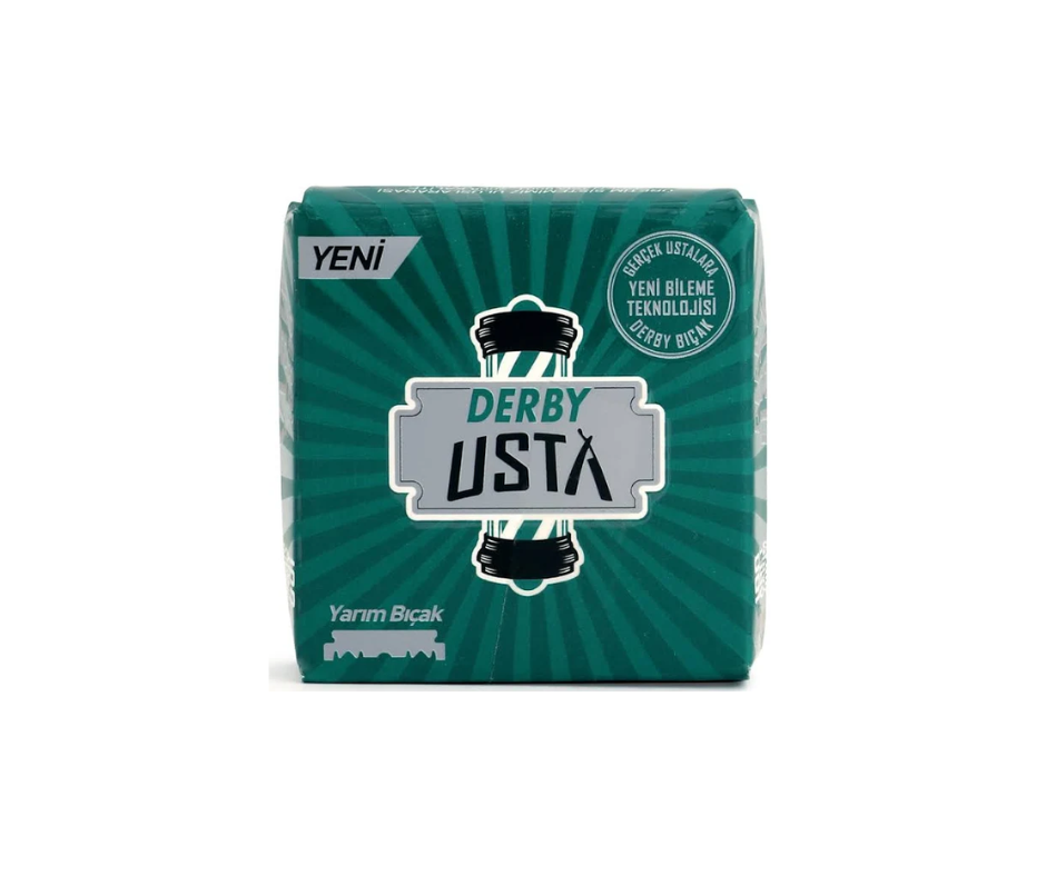 DERBY Usta Single Edge Blades ( 1 Pack =100 Blades)