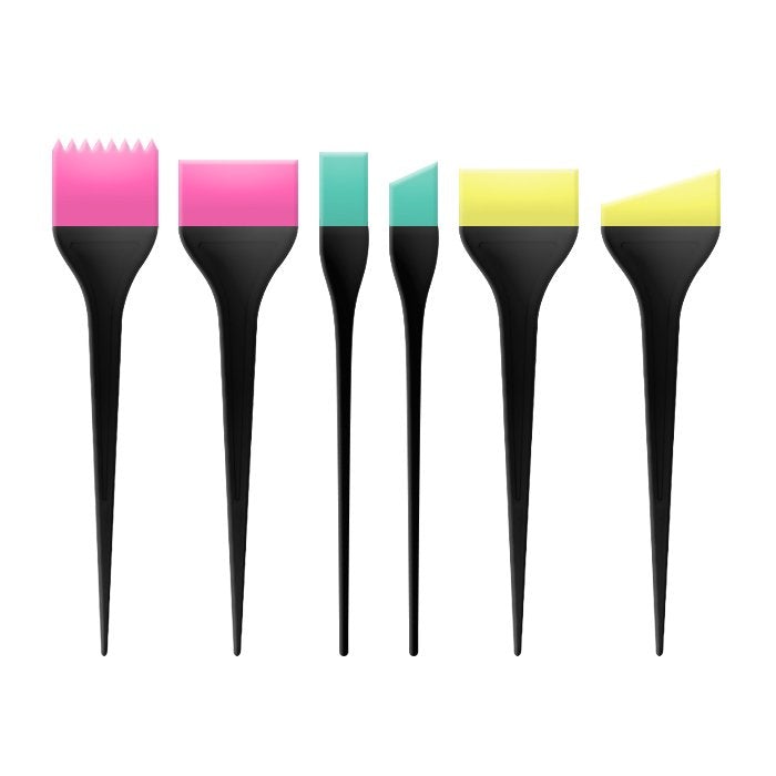 Silicone Fluro Tint Brush Set
