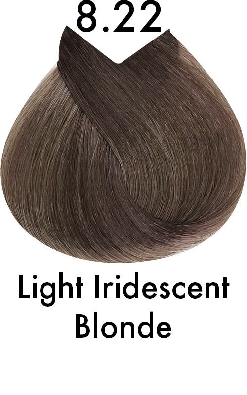 Color US Permanent Hair Colour 8.22 Light Iridescent Blonde 120ml - WAHairSuppliers