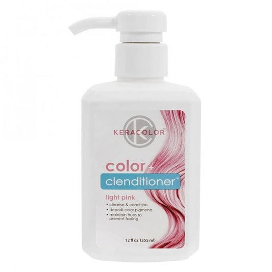 Keracolor Color Clenditioner Colour Shampoo Light Pink - WAHairSuppliers