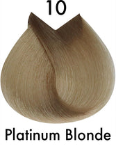 Color US Permanent Hair Colour 10 Platinum Blonde 120ml