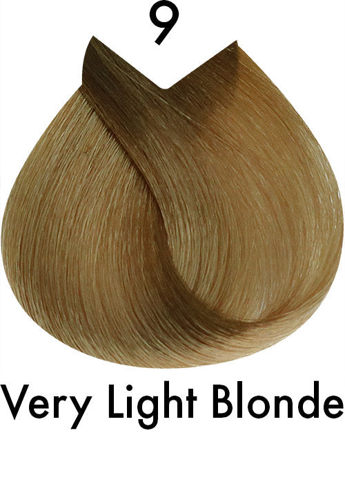 Color US Permanent Hair Colour 9 Very Light Blonde 120ml - WAHairSuppliers
