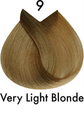 Color US Permanent Hair Colour 9 Very Light Blonde 120ml