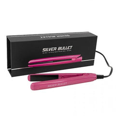 Silver Bullet Mini Straightening Iron Pink