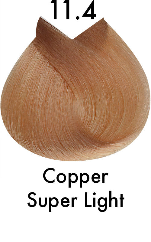 Color US Permanent Hair Colour 11.4 Copper Super Light 120ml - WAHairSuppliers
